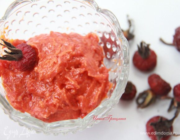 Пюре из шиповника готово!