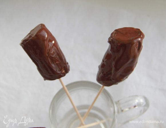 Обмакнуть банан в шоколад, 