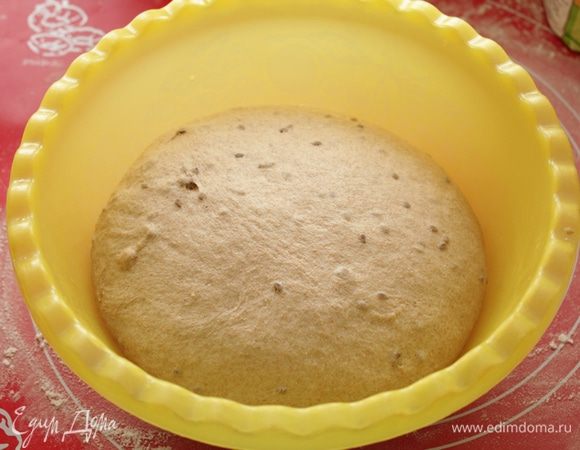 Выброженное тесто.