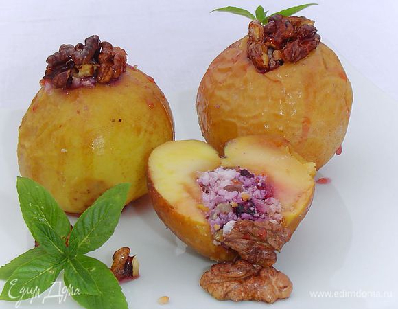 Яблоки готовы, пора наслаждаться!