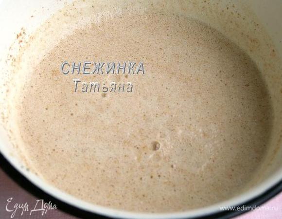 Вливаем в тесто, снова взбиваем миксером. 