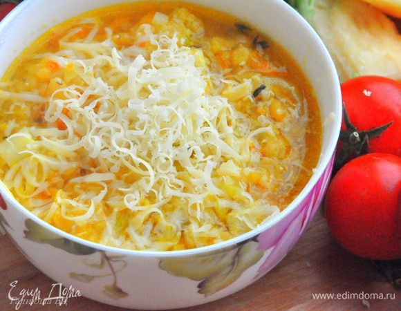 Подавайте, посыпав сыром. Приятного аппетита! 