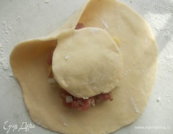 Защипните края.