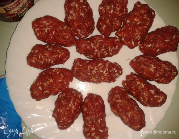 Сделать котлетки.