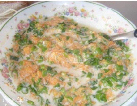 Замешиваем, раскатываем, жарим на сухой сковороде. 