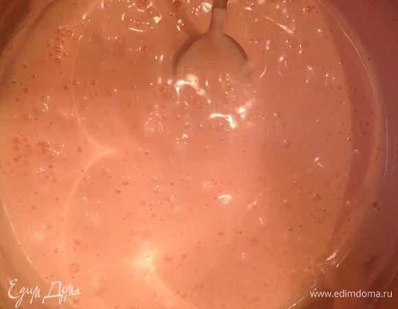 Маршмеллоу растопить в микроволновке.