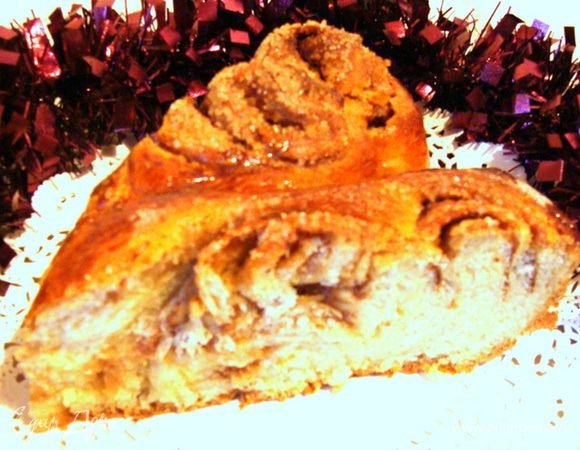 Очень воздушный и ароматный пирог получается! 