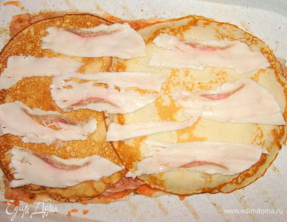 Сало также сверху.