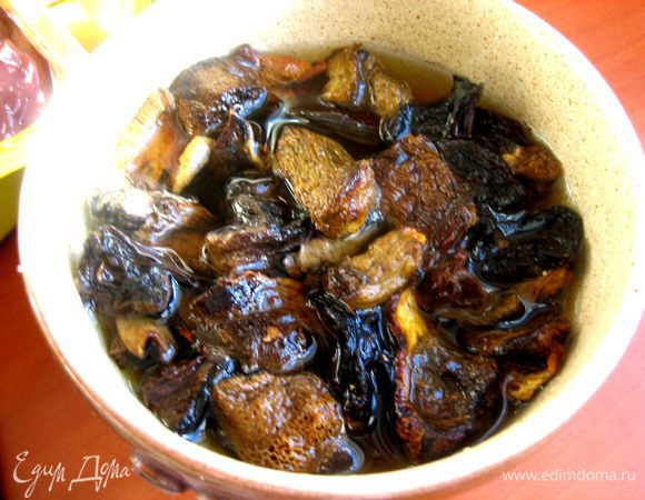 Зашпарить кипятком,накрыть и оставить на полчаса.