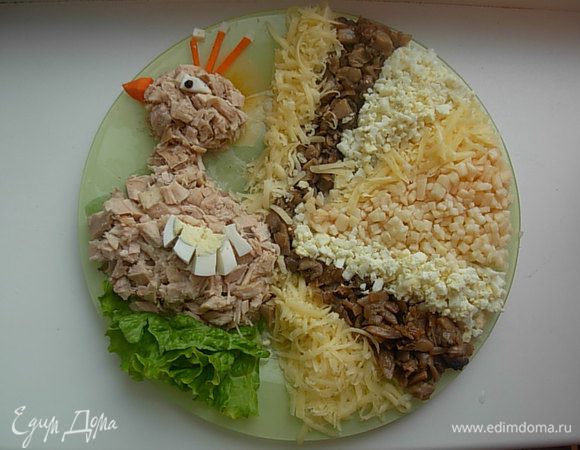 Птица готова.