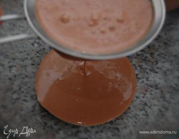 Далее, обязательный пункт! Протереть через мелкое сито сливочно-печеночную смесь! 