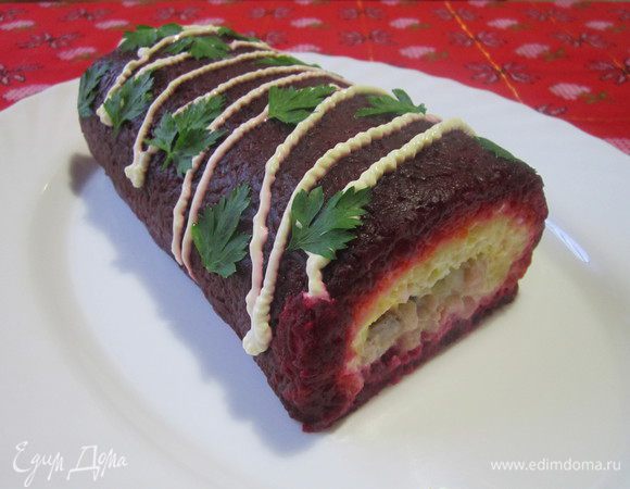 Украсить по собственному желанию (перед подачей). Приятного аппетита! 