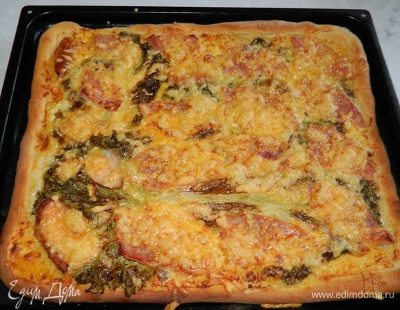 Выпекаем в предварительно нагретой до 200-220 градусов духовке 15 минут.