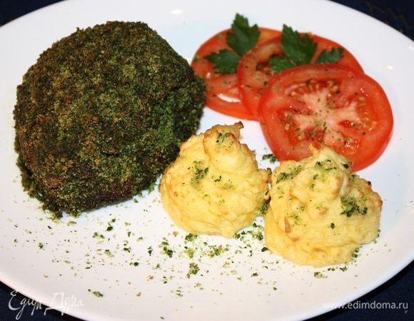 Филе запекаем в духовке при температуре 200°С 5-7 минут.