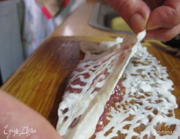 А затем начинаем сворачивать