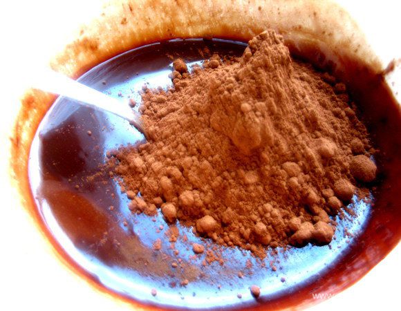 Всыпать какао, соль.