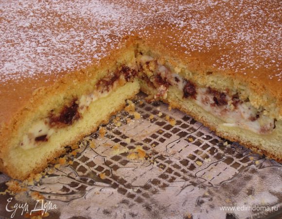 Остудить и посыпать сахарной пудрой. Приятного аппетита:) 