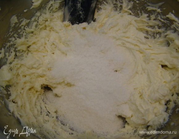 Всыпать кокос, размешать.