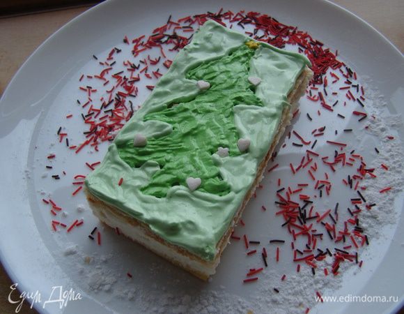 Украсила королевской глазурью :)