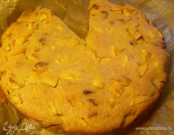 Перед подачей посыпаем его немного сахаром или пудрой.
