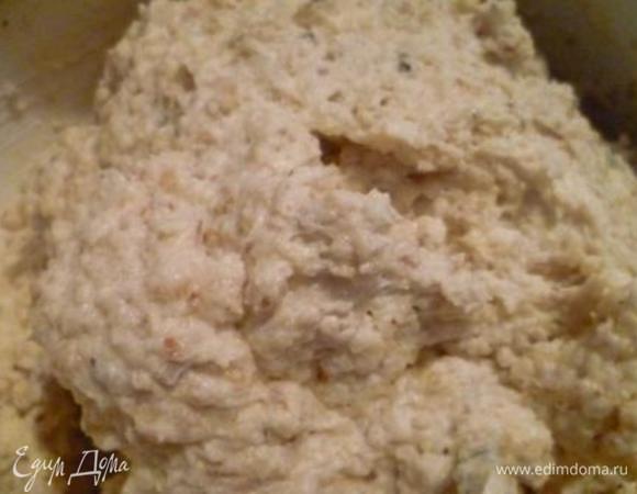 Получается пышная и нежная масса.
