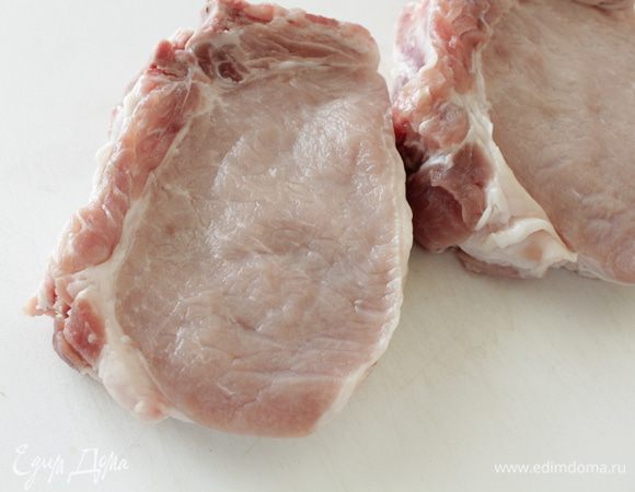 Отбивные на косточке.