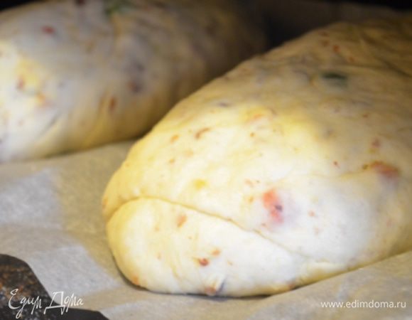 Выпекаем штоллены ровно 1 час при 180°С. 