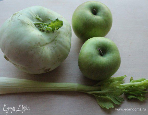 Набор овощей для БЕЛОГО салата...