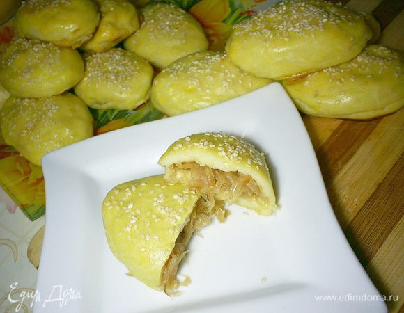 Пирожки очень вкусные как в горячем, так и в холодном виде. Угощайтесь!!!