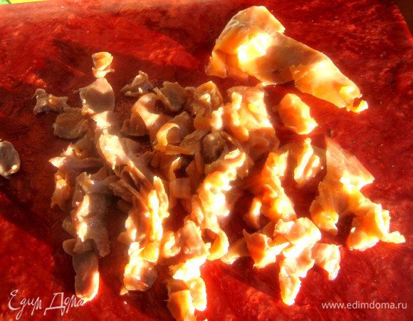 Немного измельчим.