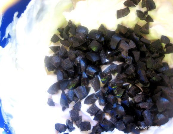 Отправить к сырной массе.