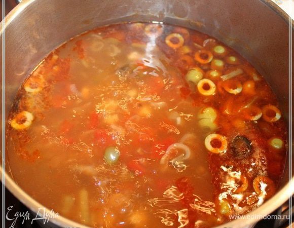 Этого времени хватит, чтобы супчик, а это уже почти именно «суп», опять начал взбулькивать.