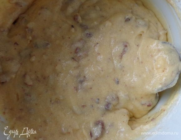  Получается тесто как густая сметана.