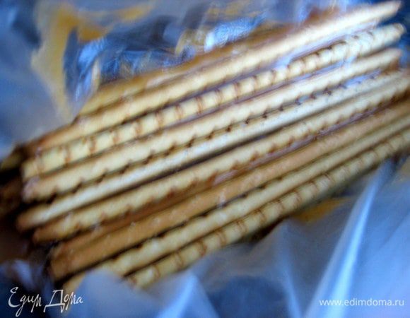 Слой соломки...