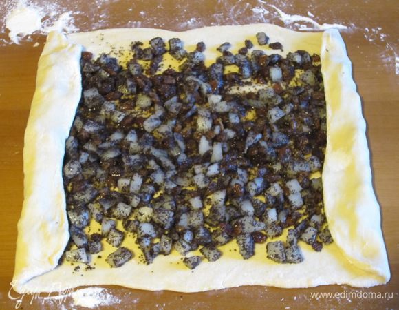 Завернуть края прямоугольника внутрь ...