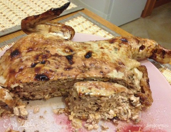 Курочка в разрезе.