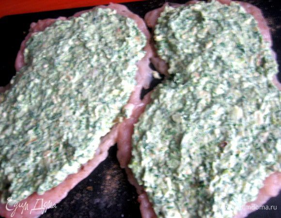 Как раз хватило начинки на обе!