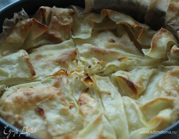 Готовый пирог.