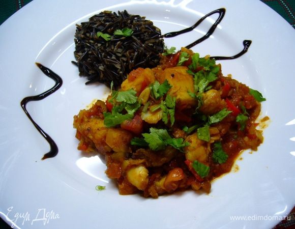 В качестве гарнира можно подать дикий рис (настоящий деликатес, т.к. вкус у него уникальный и собирается черный рис вручную!).
Приятного аппетита!
