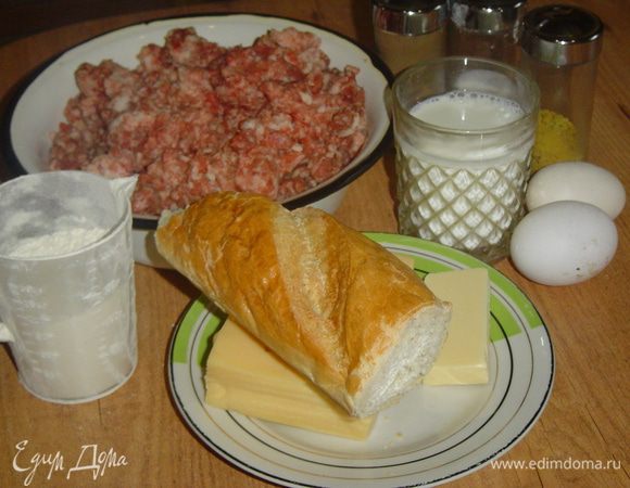 Начинаем с подготовки всех необходимых продуктов.