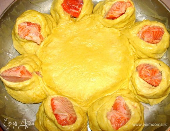 Получается цветок.