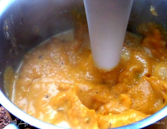 Выключить блендер из розетки и попробовать на вкус.