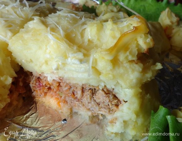 Готовое блюдо оформить по вашему вкусу. И наслаждаться!