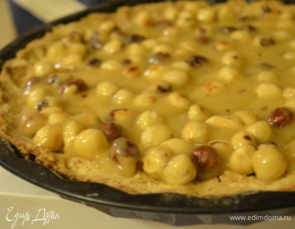 Вылить на корж, разровнять и заморозить (я на балкон отправила, у нас зима).