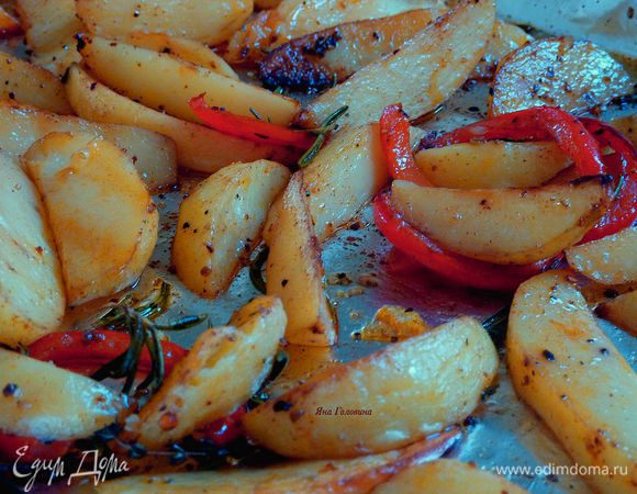 Запекать 45 минут, перемешать.
