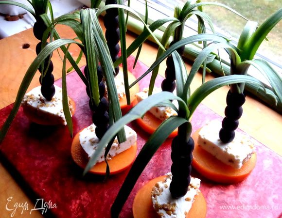 Приводим в порядок "ветви пальмочек".