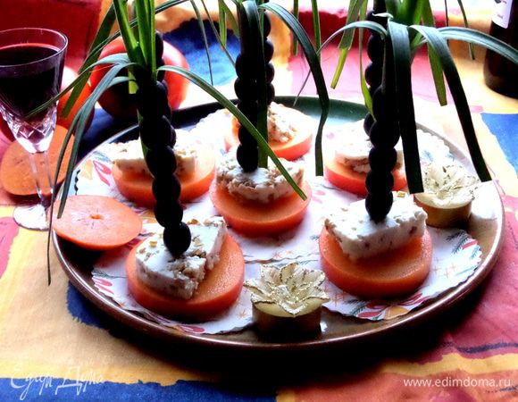 Подаём нашу "Африку" к вину,мартини и прочим напиткам...