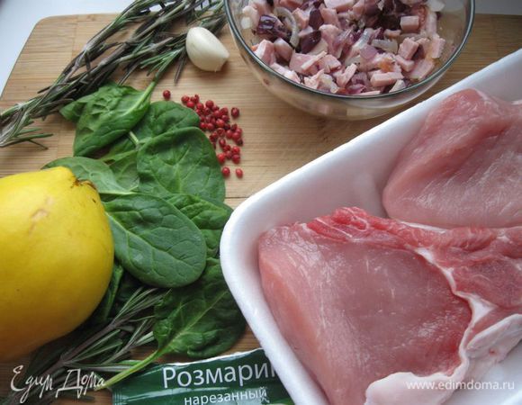 Приготовить все необходимое. Свинину лучше взять на кости.