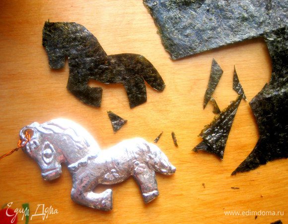 Контур лошадки готов!.