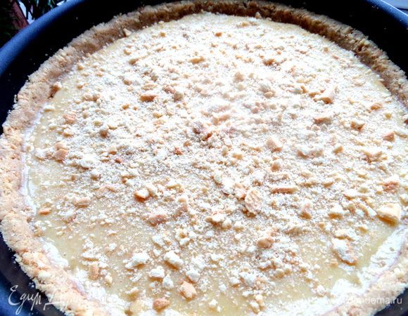 Сверху можно раскрошить пару печенюшек или орехи.